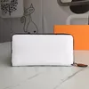 HIGH QUALITY ZIPPY long wallet woman leather zipper coin purses designer purse fashion card holder women clutches bag with box