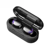 Mini auricolari wireless TWS F9 Cuffie stereo Bluetooth 5.0 Auricolari in-ear Cuffie per chiamate binaurali vivavoce con microfono