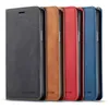 Business Magnetische Ledertaschen Abdeckung für Redmi Note 7/8/9 10Pro Redmi Note 9 Pro Max Note 9S Flip Wallet Case