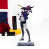 Figuras de ação de jogo LOL K / DA ACRYLIC Stand Modelo Ahri Kaisa Akali Evelynn Personagem Cosplay K / DA Mesa de Placa Decoração Standing Sinal AA220318