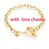 Fashion Love bracelets luxury heart charm bracelet for women letter printed 316 stainless steel Jewelry gold silver rose gold Pulseiras Famous designer