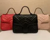 حقائب مصممي الفاخرون أكياس النساء أكياس الكتف محفظة محفظة كلاسيكية بو سلسلة Crossbody 5 ألوان حقائب اليد