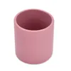 Bébé Sippy Cup Silicone Enfants De Qualité Alimentaire Vaisselle Supplémentaire Biberon Anti-Fuite Boisson Eau Formation Tasses Sans BPA Drinkware Vaisselle Non Toxique B8073