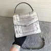 10a rétro Mirror Quality Designer Sac Marque de la marque en cuir émail en cuir en cuir en cuir en cuir rétro Claic Fahion Boîte à main de banlieue