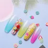 Nail Art Decorations Colorful 3D Fruit Slices Sticker Polymer Clay DIY Designs Slicing Women Decoration Accessories Manicure Supplies