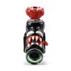 Pipes à fumer de style Halloween Heady Glass Oil Burner Bubbler Pipes à tabac de haute qualité 18mm Joint femelle Pipe en verre épais Petits Dab Rigs avec bol