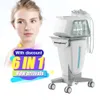 6 en 1 Microdermabrasion ultrasons marteau froid machine multifonction modèle coréen Hydra Dermabrasion Rf Bio microcourant bipolaire radiofréquence Spa Machine