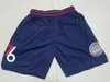 2022 Team Basketball Shorts City Navy Red Running Sports Clothes Avec Zipper Pockets Taille S-XXL Mix Match Order Haute Qualité