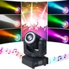 Hohao Factory on Sales 30W LED Ruchuwa GOBO Light DMX512 11/3CH 8 Kolory Wysoka jasność dźwięk Auto Muzyka do baru KTV Disco Strona główna Efekt sceniczny