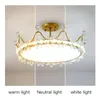 Modern Crystal LED Chandelier Lamp For Bedroom Living Room Roof Indoor Home Decoration Gold Bright Ceiling Lamp Lighting Fixture