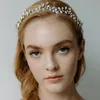 Headpieces bruids haaraccessoires kam voor bruiloftsheiligen kristal tiaras dames meisje sieraden mode -kopstukken