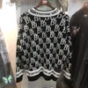 Full WELLDONE Jacquard Knit Sweater Well Done Embroidered Sweater W220813200g