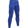 Män Pocket Gym Leggings Sport Pants Workout Fitness Compression Pants Men Sweatpants Breattable Slim Tight Pants 220509