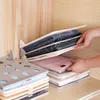 Hooks & Rails 10pcs Wardrobe Storage Stacking Board Multi-function Household Folding Clothes Artifact Fashion T-shirt Shirt Rack ShelfHooks