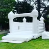 Trampolines en PVC complète de haute qualité Bouncer de mariage du château gonflable Maison gonflable blanc gonflable avec soufflant à air