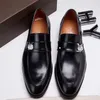 A1 22SS -Designer echte Leder -Herren Schuhe Casual Brand 2021 Luxus italienische Männer Slebringe Mode atmungsaktiv