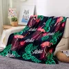 Coperte Fanaijia Flamingo Flanella Calda Coperta Per Divano Pelliccia Sintetica Letti Personalizzati Decorazioni Per La CasaCoperte