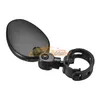 Universial Rearview Mirror Bicycle Motorcycle Handlebar Mount 360 Rotation Adjustable Bike Riding Round Ellipse Scooter Motocross Handlebar Rearview Mirrors