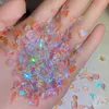 1000 pcs/lot pièces d'ongles Aurora 3D gemmes ongles Art décoration perceuse strass mélange cristal Nail Art accessoires