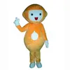 Halloween orange doll Mascot Costume simulation Cartoon Anime theme character Adults Size Christmas Outdoor Advertising Outfit Suit
