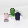 14mm male Glass Ashcatcher Hookah Bong with Colorful Silicone Container Reclaimer Thick Pyrex Ash catcher Water Smoking Pipes dabber tools