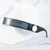 Lunettes de soleil de style futur Arc Rings Frame avec bande Lens Nouveauté Cool Sun Glasses