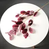 Colorful Eucalyptus Leaves artificial leaf Decorative Flowers & Wreaths