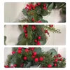 Декоративные цветы венки настенные венок рождественский искусственный гирлянда Пластиковый свисающий ротан