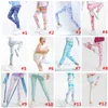 Baby Girls Summer Yoga Pants Ultrathin Ice-Cold Leggings Fashion Dray Sports Tights Anti-Mygg Sun-resistenta byxor XS-XL 12 Färg upphetsade