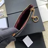 High quality sheepskin lady's purse with luxury designer wallet box, lady's purse, pure credit card holder passport holder