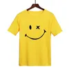 Retail Plus Size S3XL 4XL TEE 2022 DESIGNER MENS TSHIRT Kort ärm Runda nacke TEE Vanligt Smiling Face Youth Tops8354368