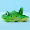 Arrival Summer Kids Boys Girls Slippers Cute Frog Slides Hole Beach Slippers Indoor Home Shoes Children Outdoor Sandals 220423