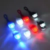 illuminazione esterna Lampada da ciclismo Testa della bici in silicone Ruota anteriore posteriore Accessori per lampada per bicicletta a LED