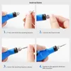 1 Pc professionnel ponceuse USB a silencieux ongles électrique manucure Cutter outils Art beauté santé 220630
