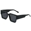 Óculos de sol de grandes dimensões para homens Classic Square Women Luxury Design Sun Glasses Protection Eyewear com caixa