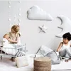 3 stks / set Maan Star Wall Decor Ins Nordic Stijl Katoen Cloud Ornamenten Kinderkamer Decoraties Muurstickers Pografische rekwisieten 220407