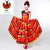 Stage Wear Children Flamenco Rok Meisjes Spaanse Stierenvechten Dansjurk Ballroom Big Swing Performance Costume DL4220