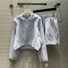 女性用トラックスーツショーツズボンスーツトップレディーススーツの女性服セット2個のズボンエレガントセット