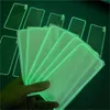 Protecteur d'écran brillant en verre trempé lumineux, couverture complète pour iPhone 13 12 11 Pro Max, bord souple en silicone avec emballage opp