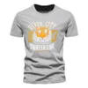 Herren-T-Shirt, Sommer, neues Herren-Fitness-Kurzarm-T-Shirt aus Baumwolle, Sport, Outdoor, übergroß, maßgeschneidert, Hip-Hop-Tops 667823827088