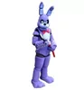 Festival Dress Purple Bunny Mascot Costumes Carnival Hallowen Gifts Unisex Adults Fancy Party Games Outfit Holiday Celebration Cartoon Character Outfits