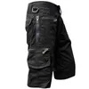 Pantalons pour hommes hommes coton travail ample décontracté Style Safari hommes militaires Cargo Shorts armée tactique Joggers pantalons courts pour hommes