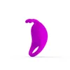 Pretty Love USB Rechargeable 7 Mode Vibrating Cock Ring Silicone Penis Vibrator Erotic Toys for Men