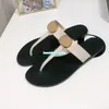 Mulheres verão chinelos praia confortável slides 2022 mulheres all-match sandálias planas luxo de alta qualidade masculino chinelo sandália couro flip flops tanga sliders