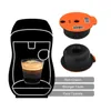 도착 DIY 맛 리필 가능한 커피 캡슐 B 0SCH 기계 TASSIM 0 재사용 가능한 포드 크레마 제조업체 에코 친화적 인 210309와 호환됩니다.