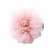 16pcs/lot Floral Shape Kids Hairpins Cartoon Resin Bear Animals Hair Clips Top Quality Girls 8Sets Hair Cherry Bows Apple Hair 3149 T2