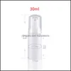 30Ml 50Ml Empty Pet Foam Pump Bottle Facial Scrub Cleanser Cream Shampoo Soap Dispenser Mousse Bottles F3071 Drop Delivery 2021 Other Health