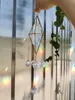 Keychains 8-9cm Magic Window Suncatcher Crystal Prism/Prism Hanging Suncatcher/Moon and Star Witchy Suncatchers/Windchimes/Tapestry Enek22