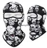 Quente CS Cosplay Fantasma Fantasma Máscara Tático Face Máscaras Motociclista Motociclista Ciclismo Balaclava Respirando Impermeável impermeável Máscara Esqui Esqui Esporte