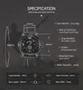 NAVIFORCE Top Luxury Men Sports Quartz Watch Man Analog Date Clock Leather Strap Wristwatch Masculino 220525